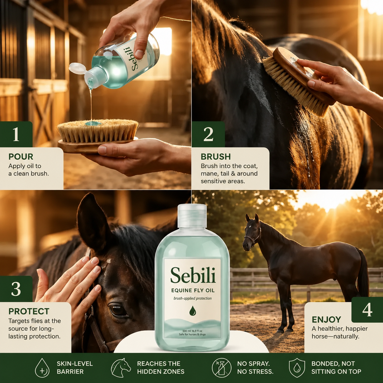 Sebili Equine Fly Oil
