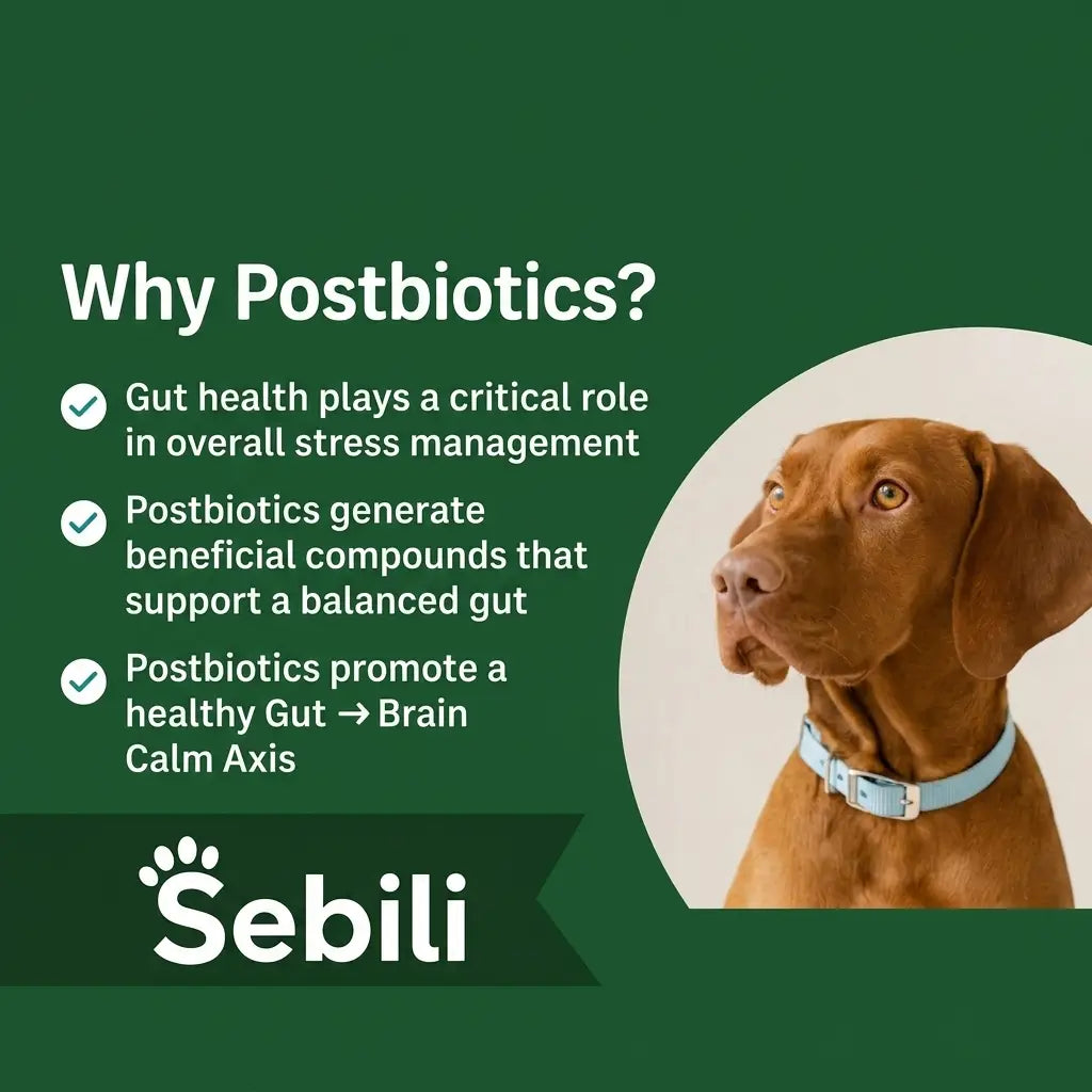 Support Gut Balance For Calmer Behavior with CalmAxis™ Postbiotic Chews