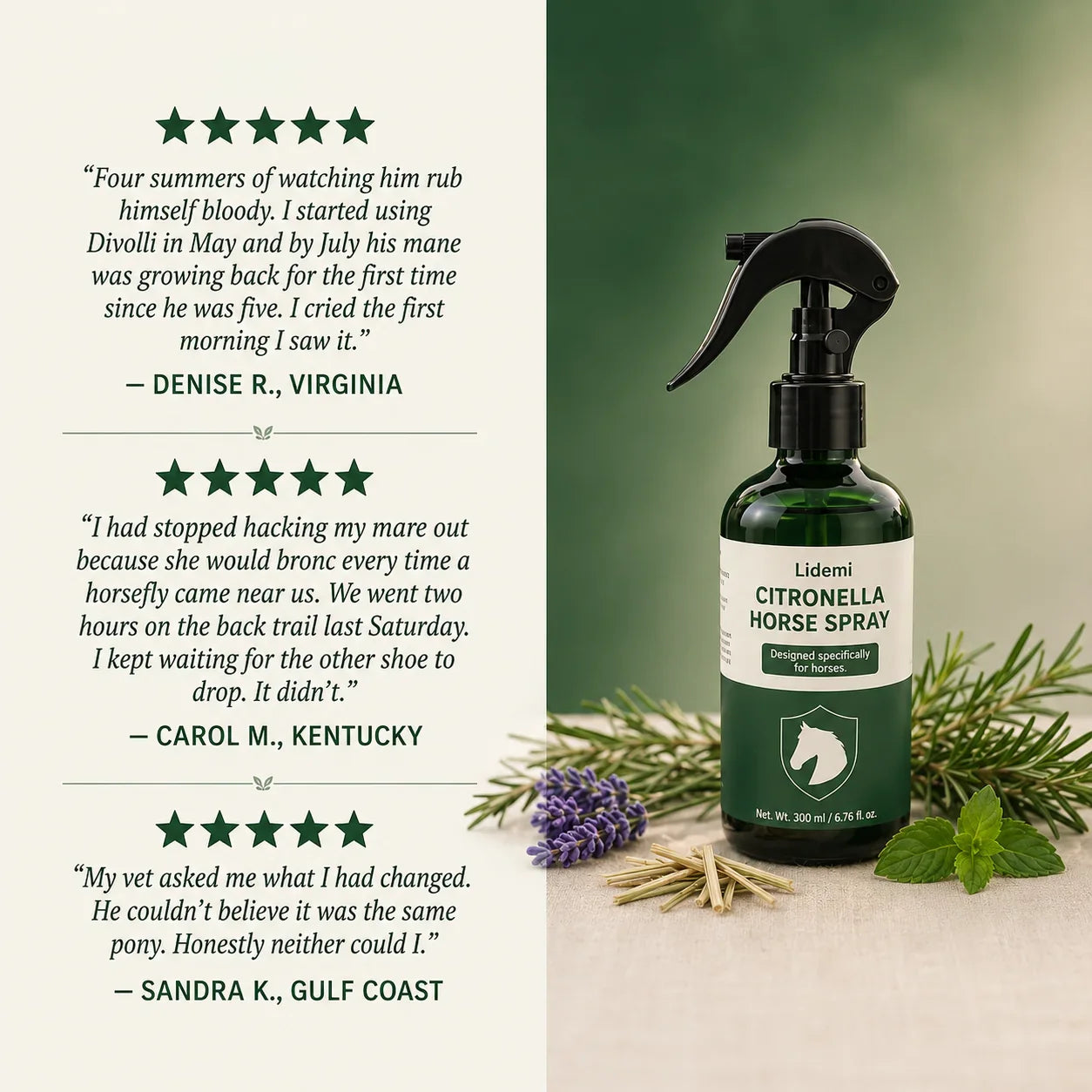 Horse & Pony Bug Repellent Spray
