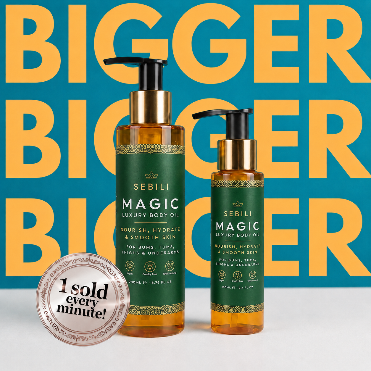 Sebili Magic Body Oil XL - 200ml